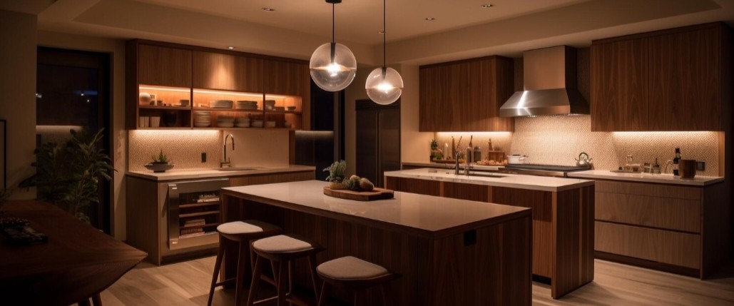 Освещение кухни